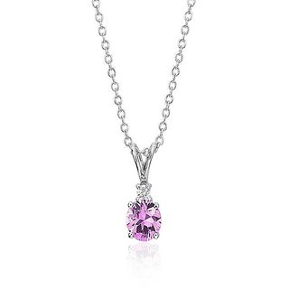                       Ceylonmine Pnk Sapphire Stone Pendant 5.25 Ct Originla & Unheated Gemstone Sapphire Locket For Women & Girl                                              