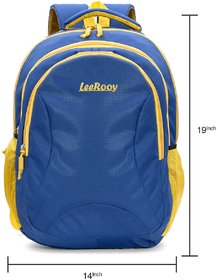 Leerooy Canvas Blue20- 26-30Litr Laptop Bag Formal Bag Casual Bag Stylish Bag For Boys And Girls