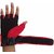 Liboni D-106 Gym Gloves/Cycling Gloves/Riding Gloves/Stretchable Size For Both Men And Women, Red Colour