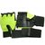 Liboni Full Net Green Gym Gloves/Cycling Gloves/Riding Gloves/Stretchable Size For Both Men And Women