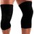 Liboni Black Knee Cap For Joint Pain Relief Women And Men For Ligament Injuries, Knee Pain, And Support. (2 Piece)