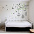 Pack Of 1 Walltola PVC Tree Branches With Leaves Vinyl Wall Sticker