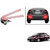 Autoladders Slim Daytime LED DRL Lights Red Set Of 2 For Honda Amaze
