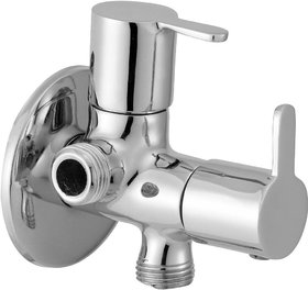 SKS - 2in1 Angle Valve with Flange (Type - Fusion, Material  -Brass)