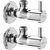 CERA - Angle Valve (Quarter Turn) with Wall Flange Set of 2 pcs Angle Cock Faucet (Wall Mount Installation Type)
