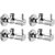 CERA - Angle Valve (Quarter Turn) with Wall Flange Set of 4 pcs Angle Cock Faucet (Wall Mount Installation Type)