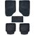 Autoladders Black Rubber Mat Set of 5 Pcs For  Maruti Suzuki S-Cross