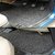 Autoladders Premium Quality Grey Noodle Foot/Floor Mat set of 5 For Maruti Suzuki Ertiga