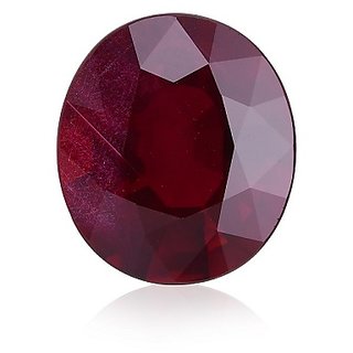                       Original  lab Certified Red ruby Stone 9.5 carat precious  certified loose ruby(manik) gemstone By CEYLONMINE                                              