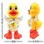Dancing Duck Toy with Real Dance Action and Music Flashing Lights, (Multi Color)