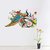 New Way PVC Decals Wall Sticker (9659) Royal Peacock Design (Multicolor)