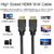 TECHON HDMI Cable Copper 10 MTR GOLD Plated 3D/LED/Plasma/LCD/Full HD/Projector/Tft HDMI Cable (Black)  (Black, For Comp