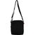 Nfi Unisex Polyester Multipurpose Cross Body Sling Bag (Y6 Black)
