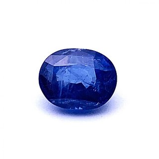                       9.25 Cts. Blue Sapphireneelam Natural Lab Certified Ge                                              