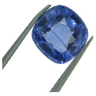                       Unheated & Untreated Neelam 7.25 Ratti Gemstone Original & Effective Loose Blue Sapphire Gemstone For Unisex By Ceylonmine                                              