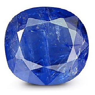                       Lab Certified Stone 7.5 Carat Blue Sapphire/Neelam Stone Original & Effective Precious Stone For Unisex By Ceylonmine                                              