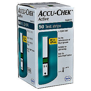                       Accu-Check Active 50 Test Strips                                              