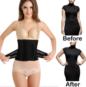 Size S-M Belly Tummy Slimming Waist Belt Trimmer Back Support Weight Loss Fat Burner Neoprene - 25 G