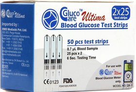 Glucocare Ultima 50 Test Strips