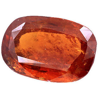                       Precious Hessonite(Gomed) 6.5 Carat Gemstone For Unisex Igi Garnet Stone For Astrological Purpose By Ceylonmine                                              
