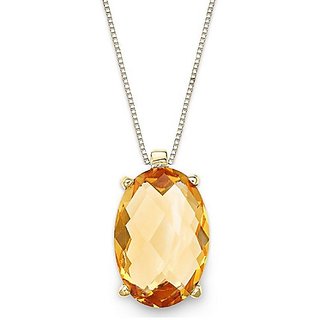 Ceylonmine 5.50 Carat Citrine Pendant Natural Unheated Stone Citrine Locket For Unisex Ceylonmine 5.50 Carat Citrine Pendant Natural Unheated Stone Citrine Locket For Unisex