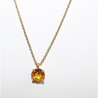                       Ceylonmine 6.00 Rsatti Citrine Pendant Original  Unheated Gemstone Pendant For Women  Men                                              