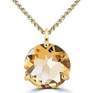 Ceylonmine 5.50 Carat Citrine Pendant Natural & Unheated Stone Citrine Locket For Unisex Ceylonmine 5.50 Carat Citrine Pendant Natural & Unheated Stone Citrine Locket For Unisex