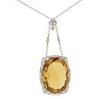 Ceylonmine 5.50 Carat Citrine Pendant Natural & Unheated Stone Citrine Locket For Unisex Ceylonmine 5.50 Carat Citrine Pendant Natural & Unheated Stone Citrine Locket For Unisex