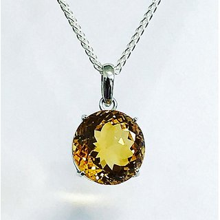 Ceylonmine Original Citrine Stone Pendant Natural Gemstone 5.00 Carat Pendant/ Locket For Unisex Ceylonmine Original Citrine Stone Pendant Natural Gemstone 5.00 Carat Pendant/ Locket For Unisex