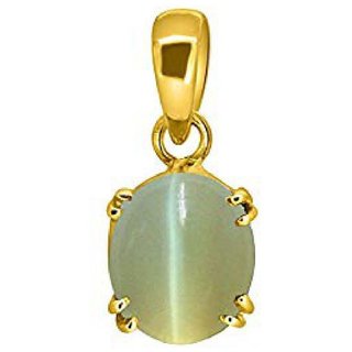 Ceylonmine Lehunisa Stone 5.00 Ratti Pendant Original Cat's Eye Stone Pendant/ Locket For Unisex Ceylonmine Lehunisa Stone 5.00 Ratti Pendant Original Cat's Eye Stone Pendant/ Locket For Unisex