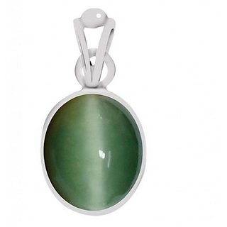 Ceylonmine Lehsunia Pendant Natural Cat's Eye Stone Pendant /Locket For Men Women 5.25 Ratti Ceylonmine Lehsunia Pendant Natural Cat's Eye Stone Pendant /Locket For Men Women 5.25 Ratti