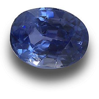                       Ceylonmine Unheated & Untreated 7.50 Ratti Blue Sapphire Gemstone Original & Effective Stone Neelam For Unisex                                              