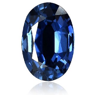                       Ceylonmine Unheated & Untreated Neelam 8.25 Ratti Gemstone Original & Effective Loose Blue Sapphire Gemstone For Unisex                                              