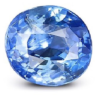                       Ceylonmine Lab Certified Stone 7.5 Carat Blue Sapphire/Neelam Stone Original & Effective Precious Stone For Unisex                                              