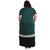 Austere Minimalist Tshirt Dress, Green Grey Black, Plus Size Clothing, Casual Wear, Free Size (Pttd0001)(Size-8)