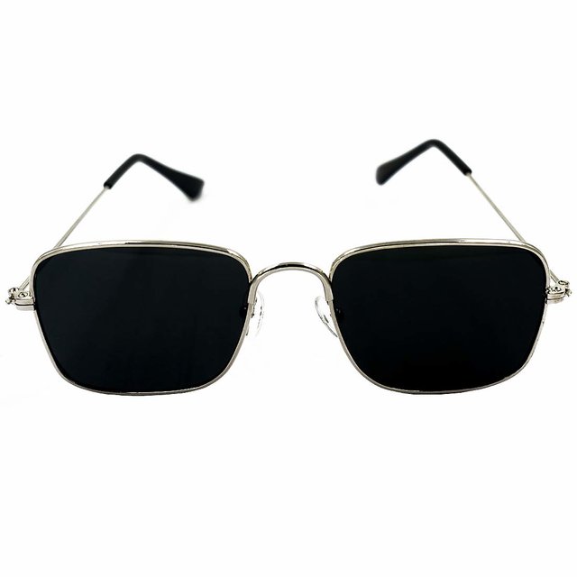 Rectangular Sunglasses Festival Fashion Wedding Two Tone Green /& Black Unisex