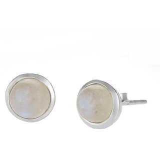 Ceylonmine Unheated Untreated Stud Earrings Igi Moonstone Stud Silver Earrings For Women Girls Ceylonmine Unheated Untreated Stud Earrings Igi Moonstone Stud Silver Earrings For Women Girls