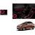 Autoladders Car Interior Ambient Wire Decorative Led Light Red For Tata Tigor