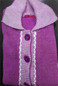 Ladies Knitted Collar Sweater