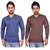 Men's Woolen Thermal Inner Wear V Shaped Pack Of 2 (Assorted Colour)