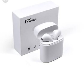 I7S Tws Twins Wireless Bluetooth Earphone With Mic Portable Charging Power Dock Compatible With All Android Ios Smar