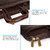 Aircase C53 Vegan Leather 13.3-inch Multi-Function Laptop Bag (Brown)