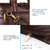 Aircase C53 Vegan Leather 13.3-inch Multi-Function Laptop Bag (Brown)
