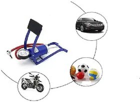 Foot Pump Multipurpose Air Pump With Air Gauge Use For Football/Motorcycle/Bicycle/Car Inflator/Air Mattress