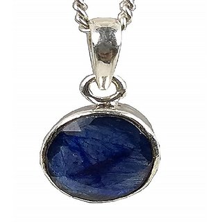 Original Blue Sapphire/Neelam Stone 6.25 Ct. Gemstone Pendant Sylish & Effective Stone Pendant By Ceylonmine Original Blue Sapphire/Neelam Stone 6.25 Ct. Gemstone Pendant Sylish & Effective Stone Pendant By Ceylonmine
