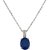 Neelam Stone 6.25 Ct. Gemstone Designer Pendant For Women  Girls Lab Certified Stone Blue Sapphire Stone Pendant By Ceylonmine