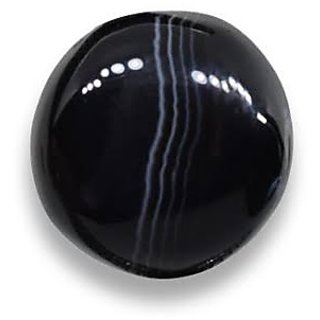 Ceylonmine 9.25 Ratti Natural Hakik Stone Black Sulemani (Agate ) Original & Untreated Gemstone For Unisex Ceylonmine 9.25 Ratti Natural Hakik Stone Black Sulemani (Agate ) Original & Untreated Gemstone For Unisex