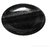 Ceylonmine 9.25 Ratti Natural Hakik Stone Black Sulemani (Agate ) Original & Untreated Gemstone For Unisex