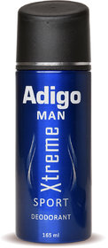 Adigo Man Xtreme Deodorant - Sport, 165 Ml