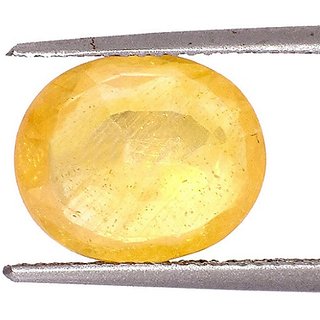 Stone Pukhraj 5.25 Ratti Unheated Yellow Sapphire Precious Gemston Stone Pukhraj 5.25 Ratti Unheated Yellow Sapphire Precious Gemston